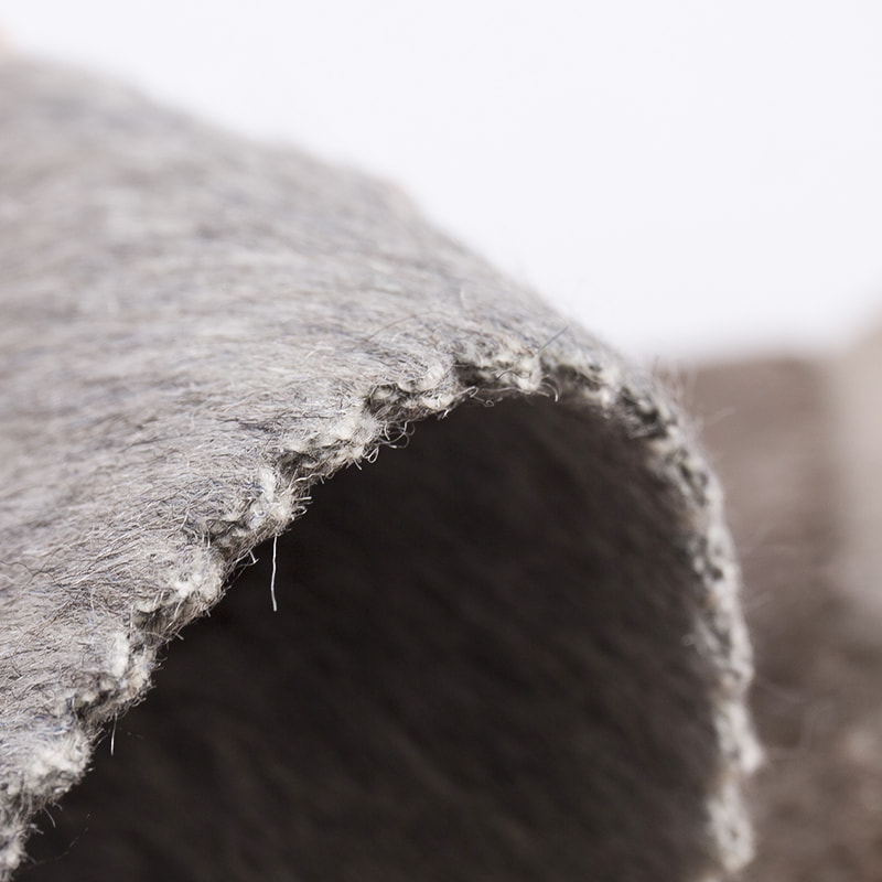 100% wollen effen overjas winter polar fleece stoffen voor kleding ZZH24003