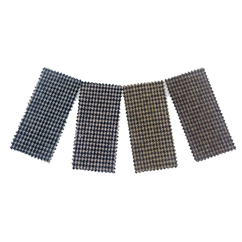 Duizend Houndstooth-patroon controleert wol geweven tweedstoffen voor broeken 4334